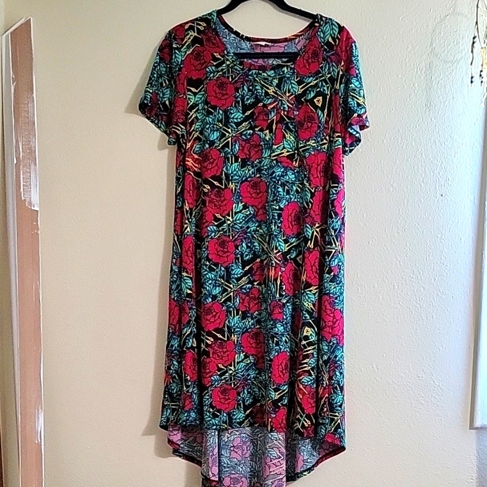 LuLaRoe Rose Carly High Low Sundress
